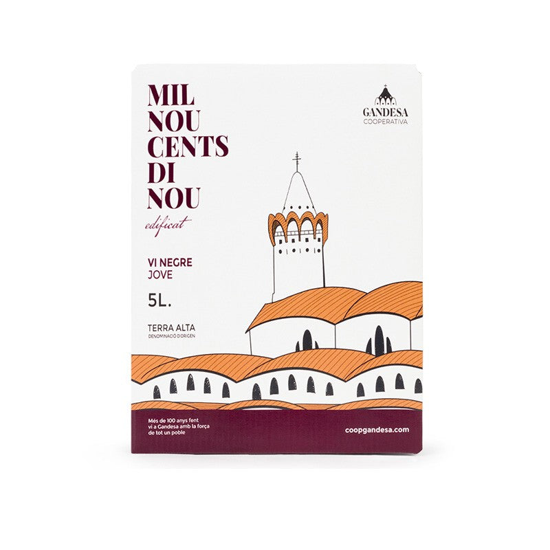 Mil Nou-Cents Dinou Tinto Joven Bag in box 5 L